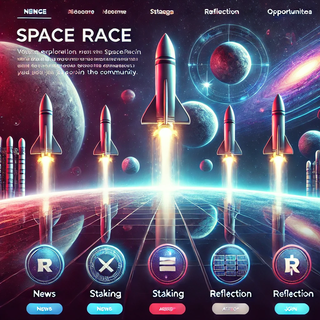 SpaceRaceCoin Launches a Stellar New Website